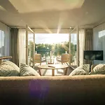 Schwimmende Usedom Feriehus Krummin