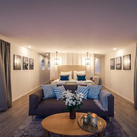 Schwimmende Usedom Feriehus